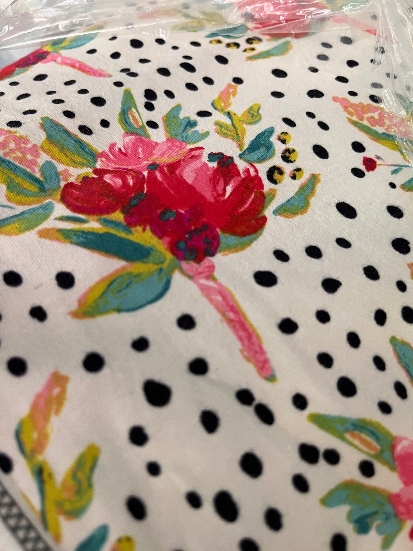 Floral jersey knit fabric -by the meter