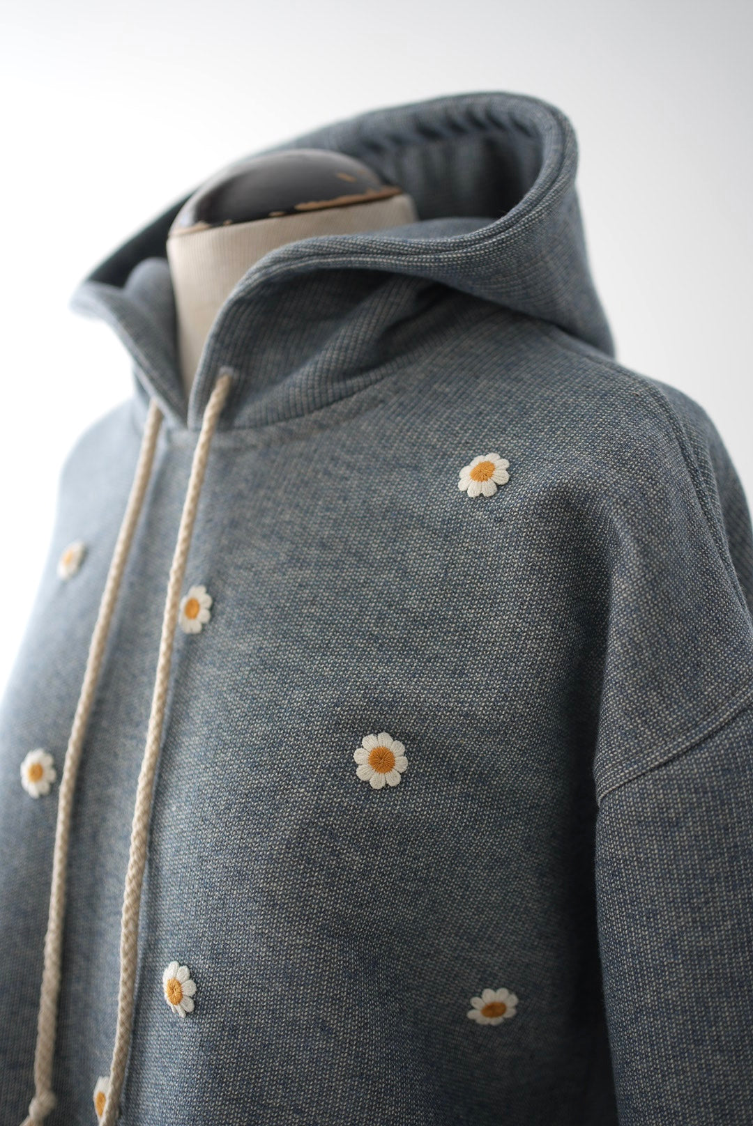 Chamomile cropped hoodie