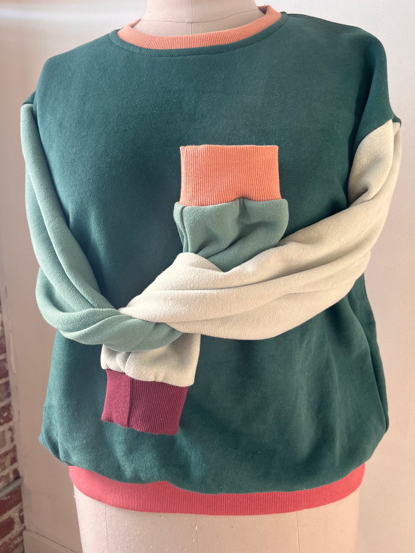 Colourblock sweatshirt