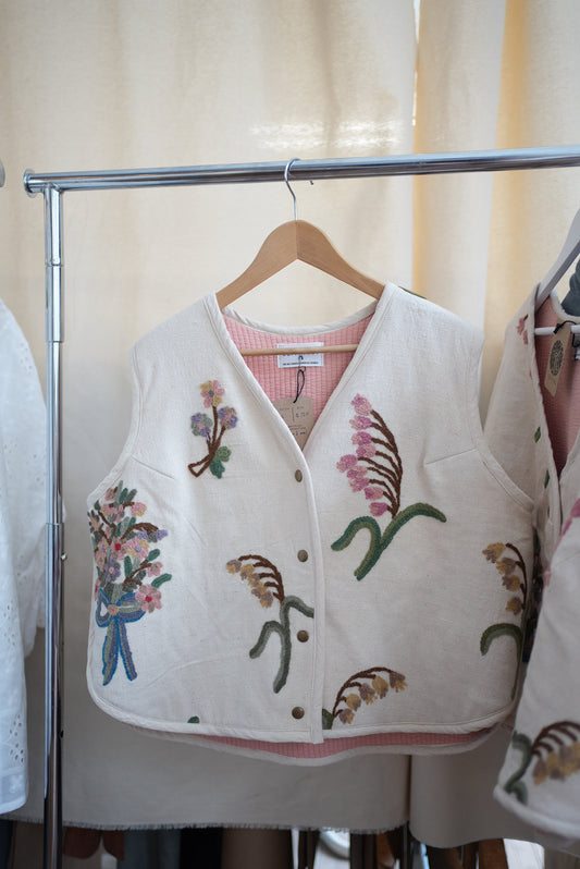 Embroidered vest XL/XXL