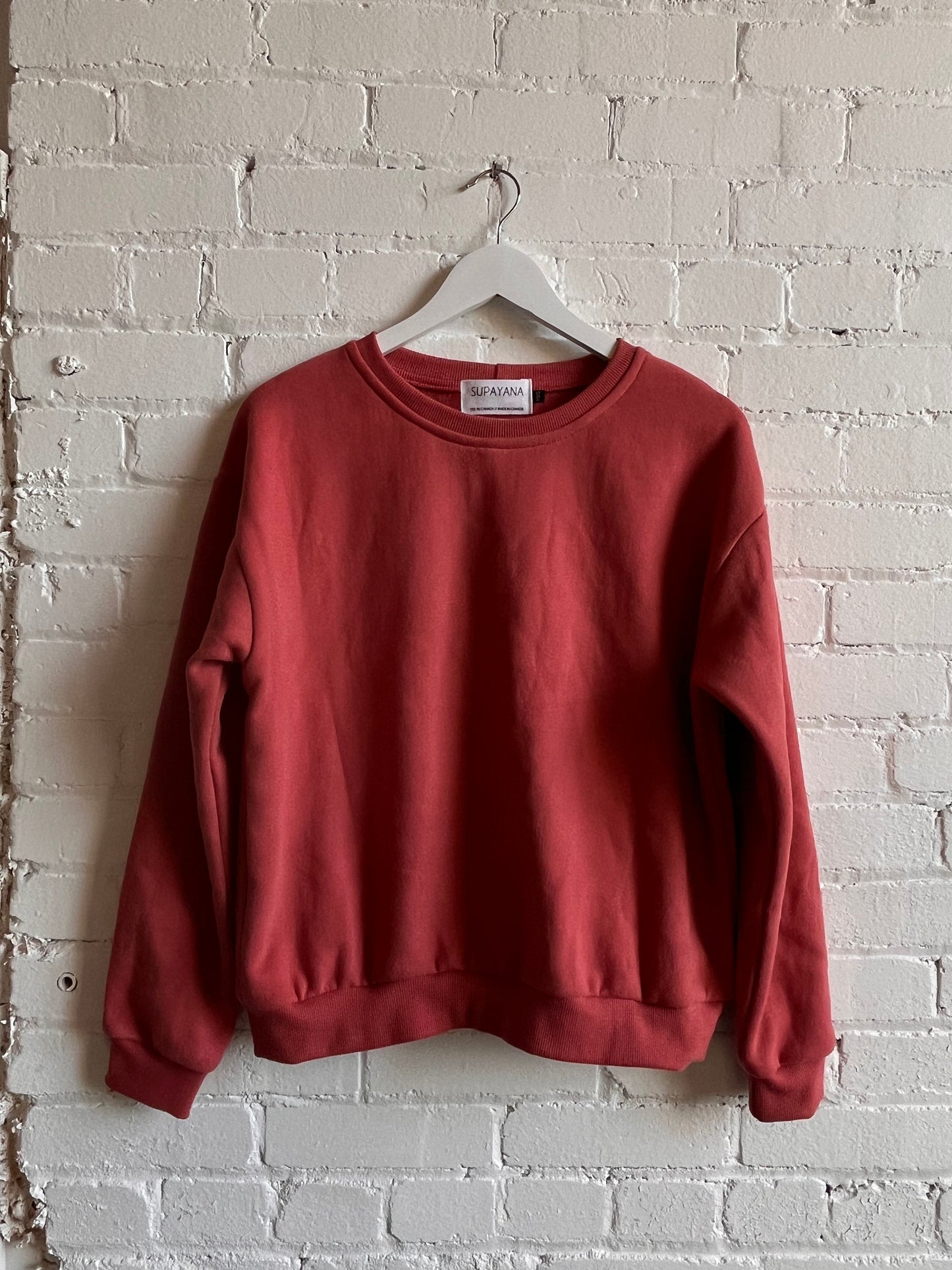 Crewneck classique - mousse de framboise