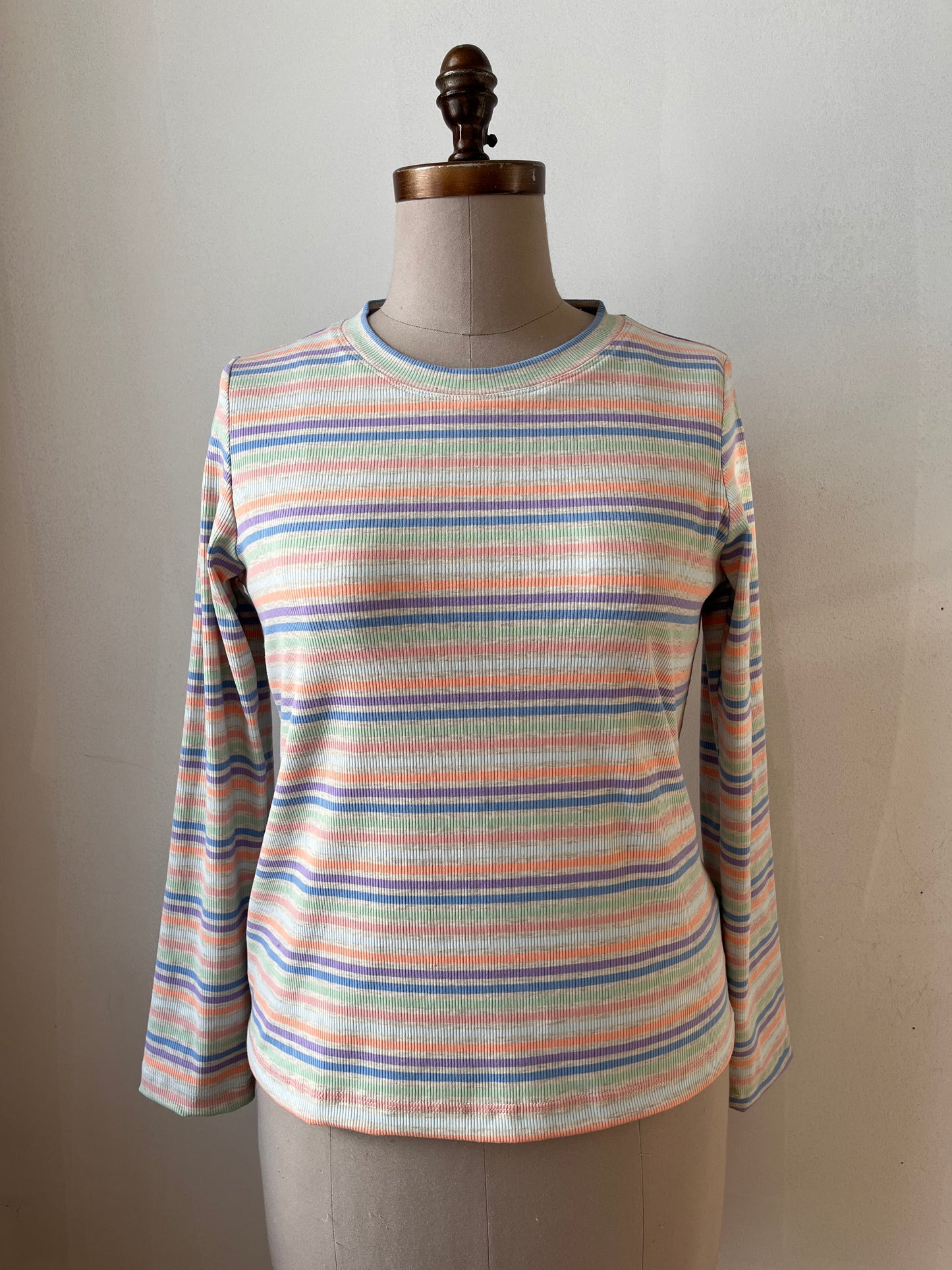 Pastel striped top