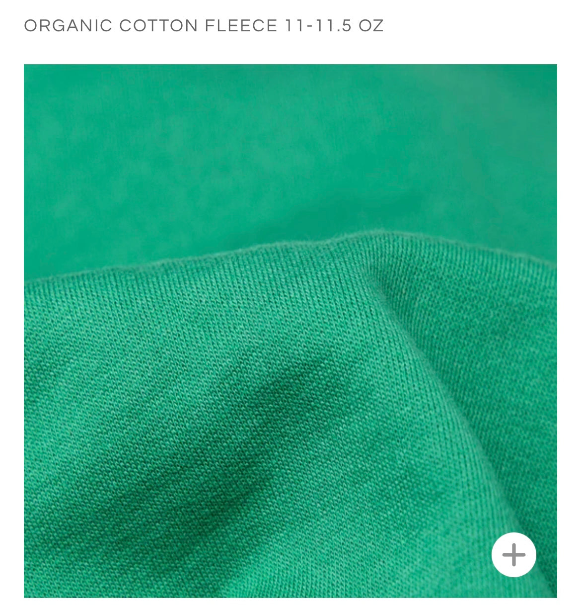 Loose fit organic cotton sweatshirt - green