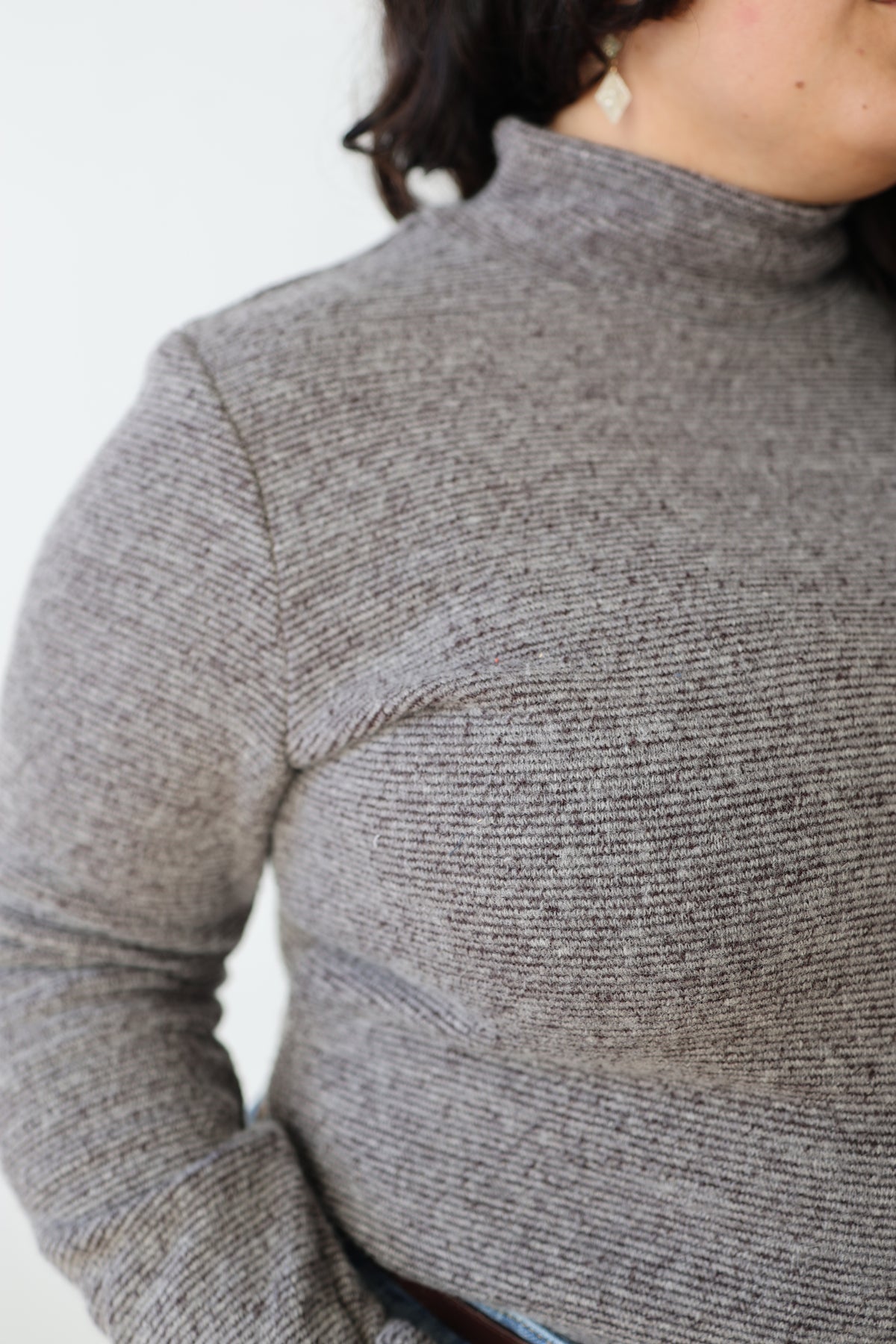 Wool blend turtleneck - last one size XL